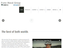 Tablet Screenshot of franz-morat.com